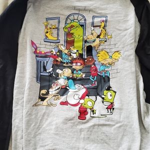 Long-sleeve Cartoon Tee